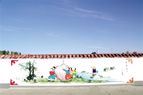 南昌墻上繪畫,南昌美麗鄉村墻體彩繪,南昌墻繪墻體彩繪,南昌3d畫墻繪