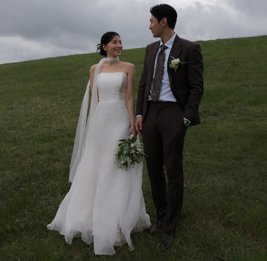 Chinese style copywriting wedding invitation